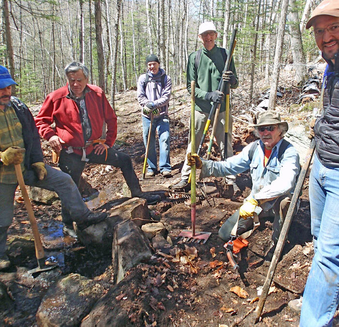 Spring 2025 – Trail Work Days, May 4, 10, 17